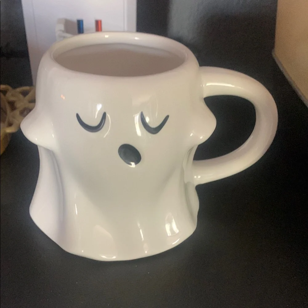 Target Ghostly White Ceramic Mug